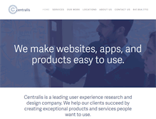 Tablet Screenshot of centralis.com